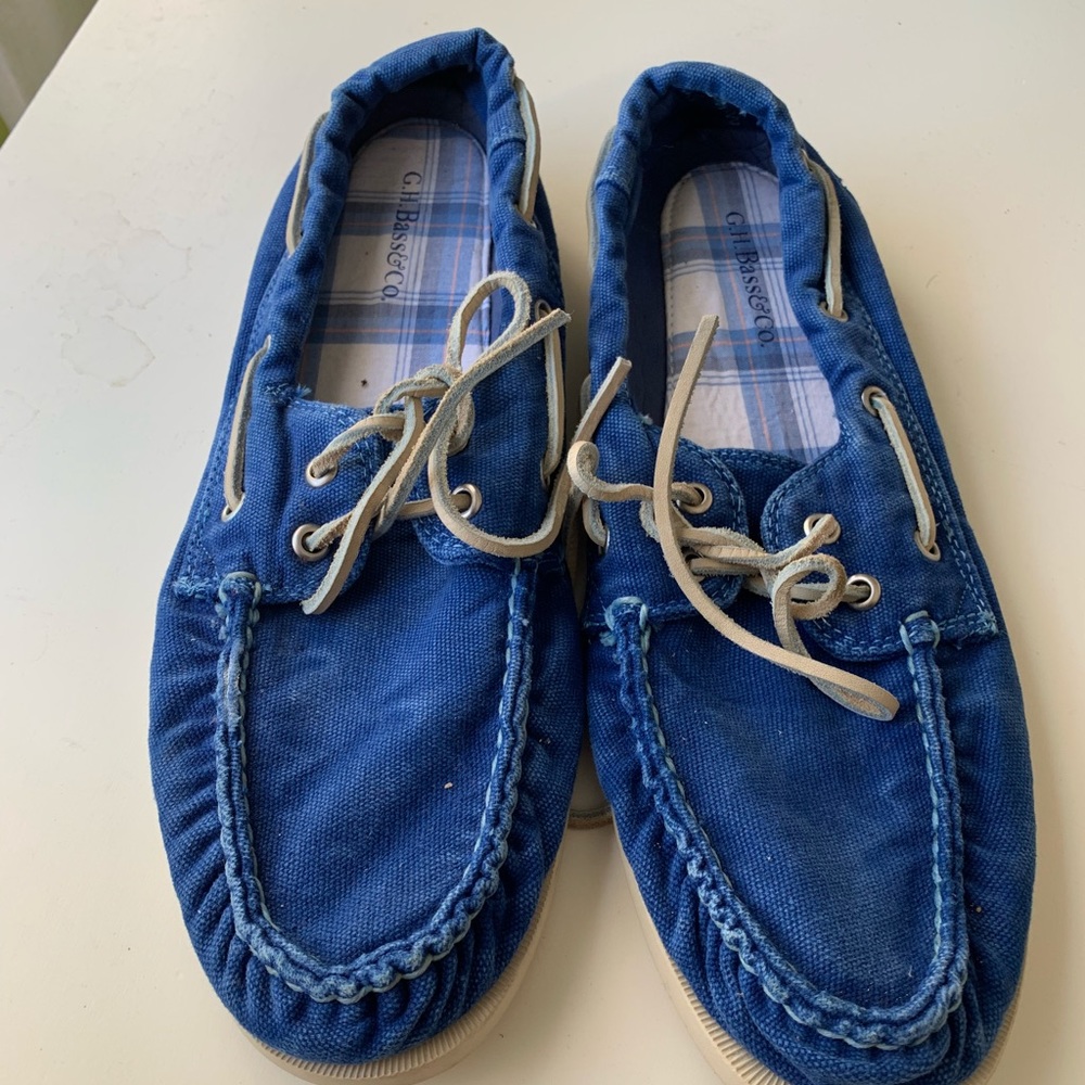 Blue Bass Dress Shoes